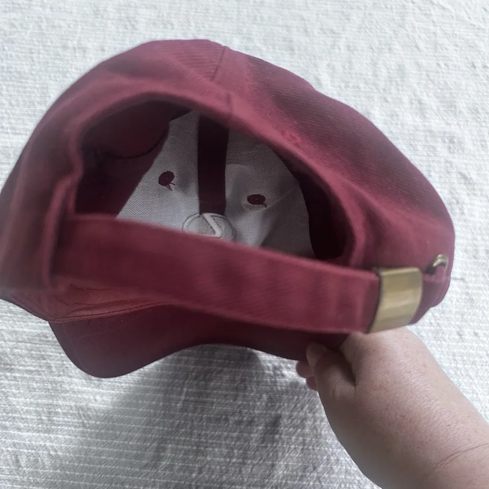 Lexus Baseball Cap Mens Red  White Letter Adjustable Strap Luxury Y2K